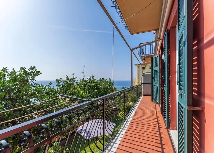 Lägenhet A Due Passi Da Camogli 2 - With Seaside View Camogli *